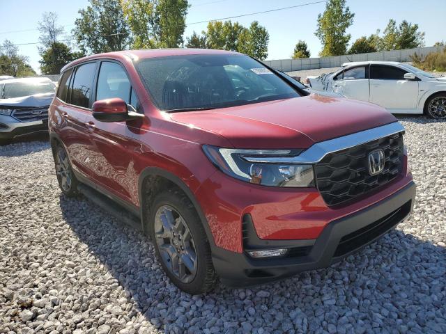 5FNYF8H55PB030459 - 2023 HONDA PASSPORT EXL RED photo 4