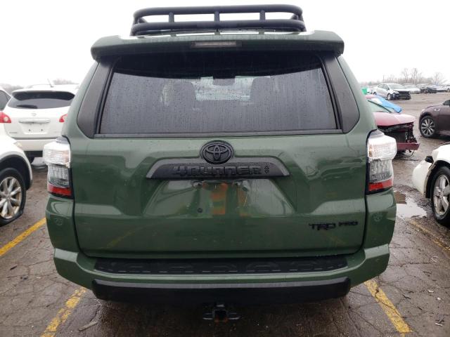 JTEBU5JR1L5743616 - 2020 TOYOTA 4RUNNER SR5/SR5 PREMIUM GREEN photo 6