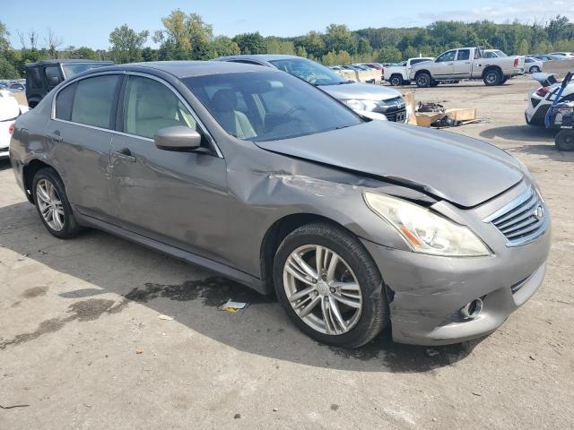 JN1CV6AR1BM405801 - 2011 INFINITI G37 GRAY photo 4