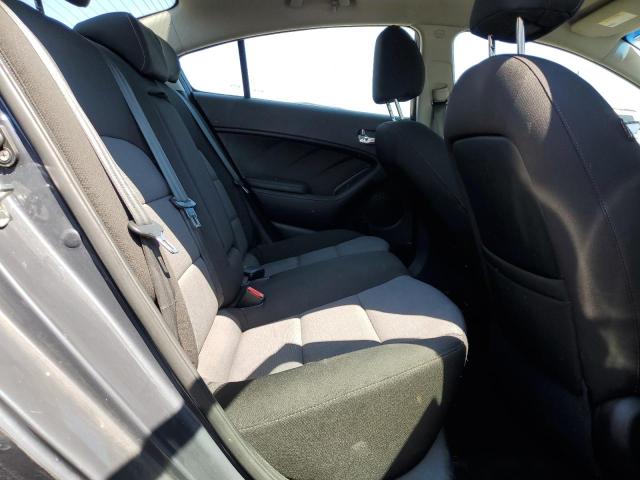 KNAFX4A85E5128002 - 2014 KIA FORTE EX BLUE photo 10