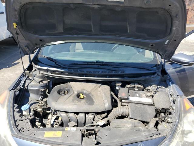 KNAFX4A85E5128002 - 2014 KIA FORTE EX BLUE photo 11