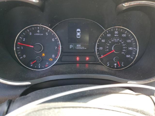 KNAFX4A85E5128002 - 2014 KIA FORTE EX BLUE photo 9