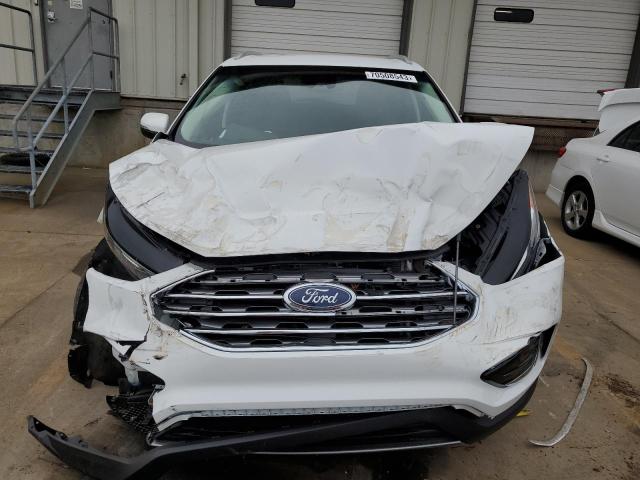 2FMPK4J98KBC59636 - 2019 FORD EDGE SEL WHITE photo 5