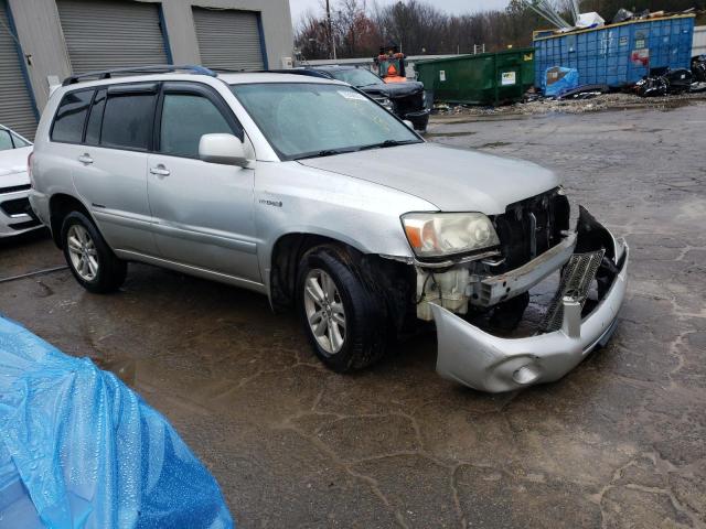 JTEEW21A160023444 - 2006 TOYOTA HIGHLANDER HYBRID SILVER photo 4