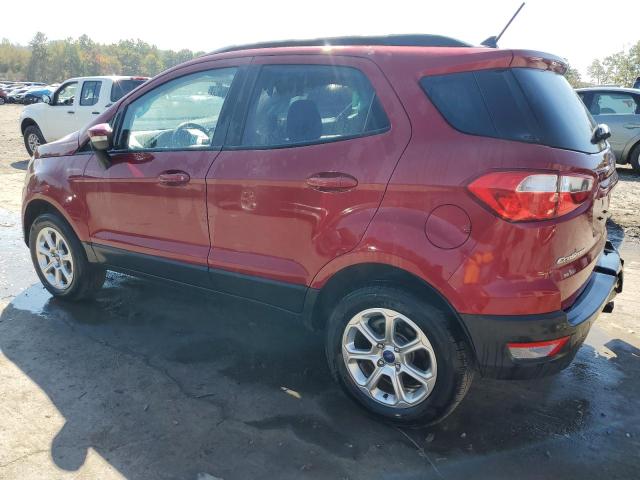 MAJ6S3GL0KC298434 - 2019 FORD ECOSPORT SE RED photo 2