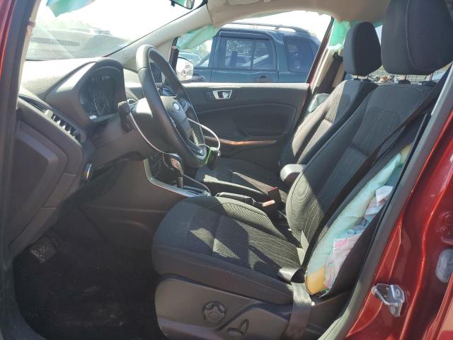 MAJ6S3GL0KC298434 - 2019 FORD ECOSPORT SE RED photo 7