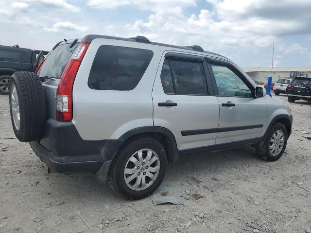 JHLRD78836C003533 - 2006 HONDA CR-V EX SILVER photo 3