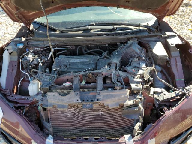 2HKRM4H37FH604805 - 2015 HONDA CR-V LX MAROON photo 12