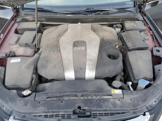 KMHGC4DD8CU201535 - 2012 HYUNDAI GENESIS 3.8L BURGUNDY photo 11