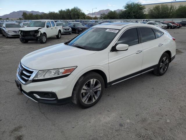 5J6TF2H55DL005295 - 2013 HONDA CROSSTOUR EXL WHITE photo 1