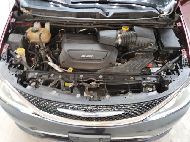 2C4RC1BG6KR537186 - 2019 CHRYSLER PACIFICA TOURING L MAROON photo 12