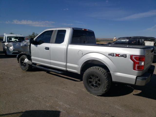 1FTEX1EB3JKD88896 - 2018 FORD F150 SUPER CAB SILVER photo 2