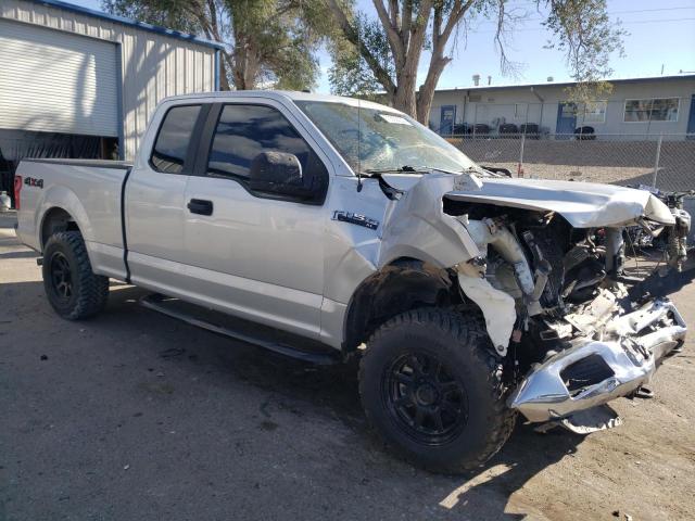 1FTEX1EB3JKD88896 - 2018 FORD F150 SUPER CAB SILVER photo 4