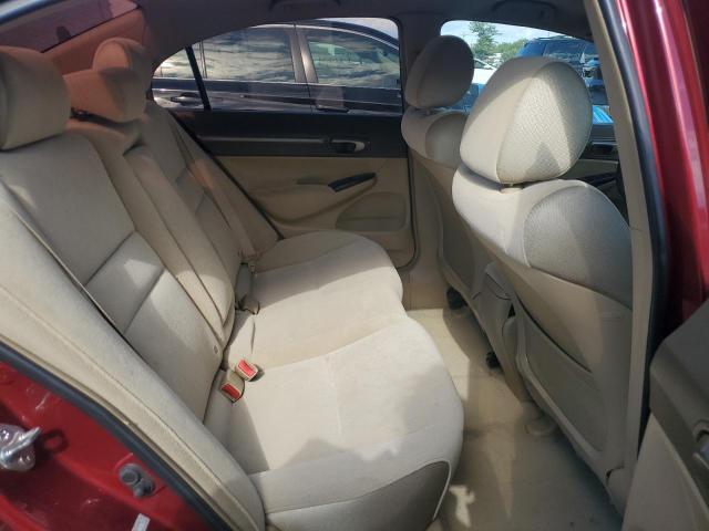 1HGFA16887L053615 - 2007 HONDA CIVIC EX BURGUNDY photo 10