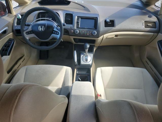 1HGFA16887L053615 - 2007 HONDA CIVIC EX BURGUNDY photo 8