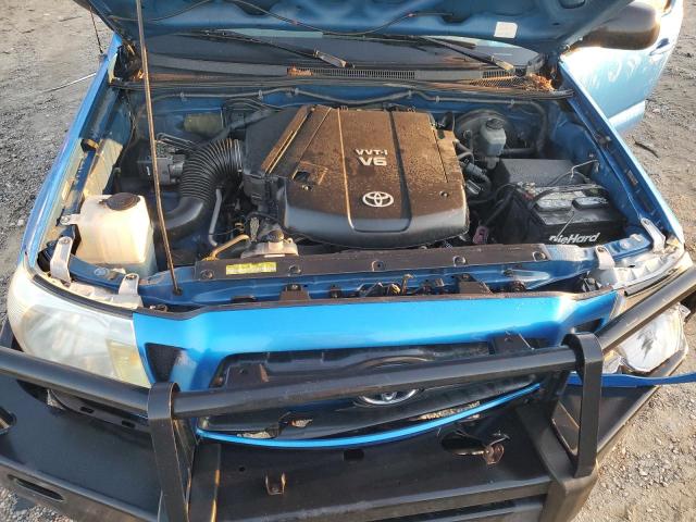 5TEUU42N97Z363672 - 2007 TOYOTA TACOMA ACCESS CAB Կապույտ լուսանկար 11