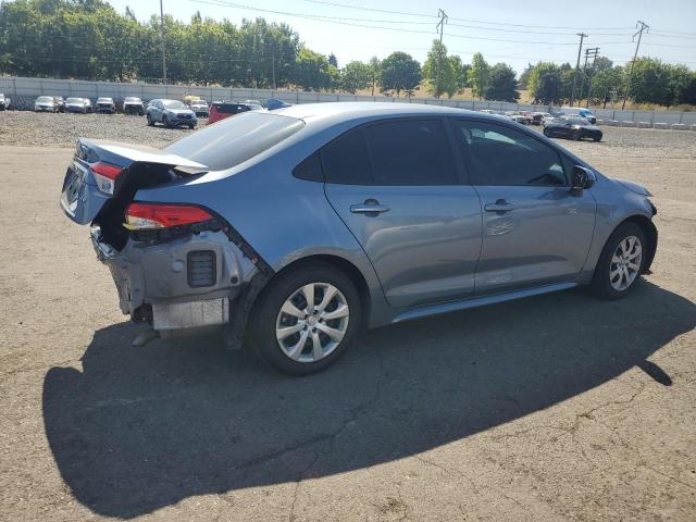 5YFEPMAEXNP291798 - 2022 TOYOTA COROLLA LE BLUE photo 3
