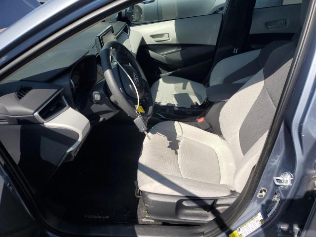 5YFEPMAEXNP291798 - 2022 TOYOTA COROLLA LE BLUE photo 7