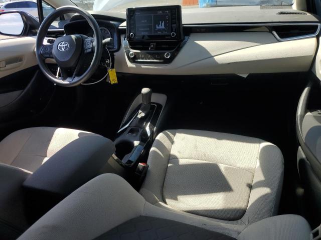 5YFEPMAEXNP291798 - 2022 TOYOTA COROLLA LE BLUE photo 8