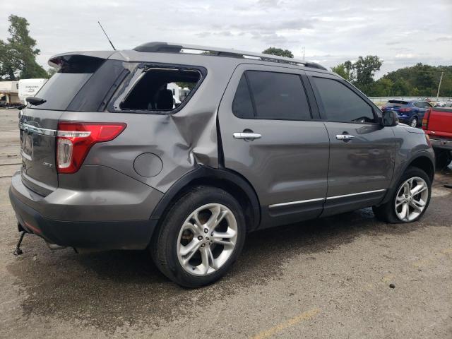 1FM5K8F85DGC71804 - 2013 FORD EXPLORER LIMITED GRAY photo 3