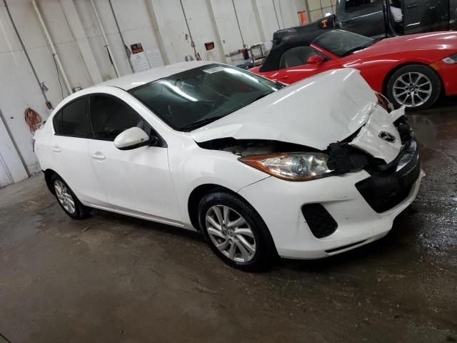 JM1BL1V70C1693405 - 2012 MAZDA 3 I WHITE photo 4