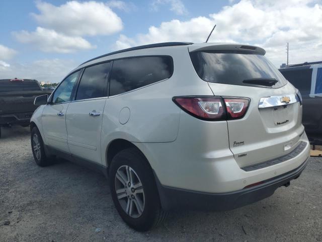 1GNKVHKD8FJ265512 - 2015 CHEVROLET TRAVERSE LT WHITE photo 2