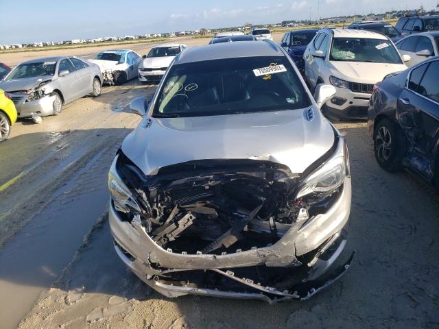 LRBFXBSA4HD217304 - 2017 BUICK ENVISION ESSENCE SILVER photo 5