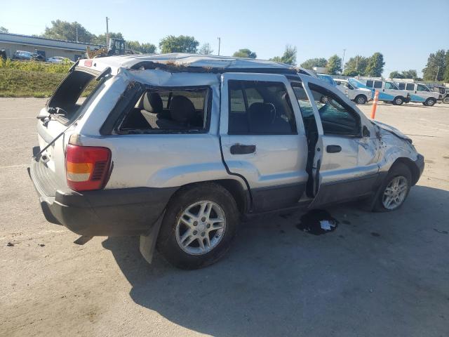 1J4GW48S94C392758 - 2004 JEEP GRAND CHER LAREDO ვერცხლისფერი ფოტო 3