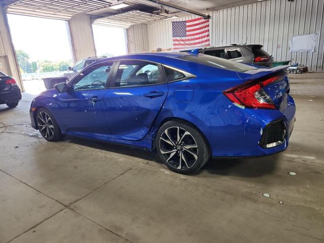 2HGFC1E52JH700953 - 2018 HONDA CIVIC SI BLUE photo 2