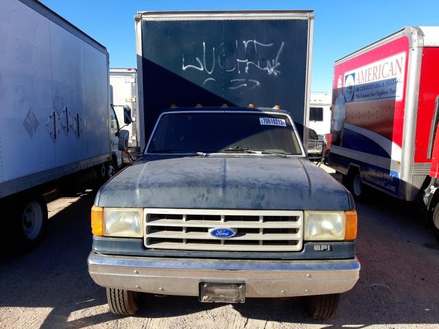 2FDLF47G9KCA90231 - 1989 FORD F SUPER DUTY BLUE photo 5