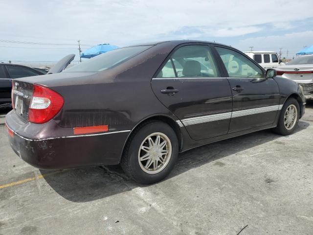 4T1BE30K42U512199 - 2002 TOYOTA CAMRY LE PURPLE photo 3