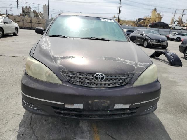 4T1BE30K42U512199 - 2002 TOYOTA CAMRY LE PURPLE photo 5