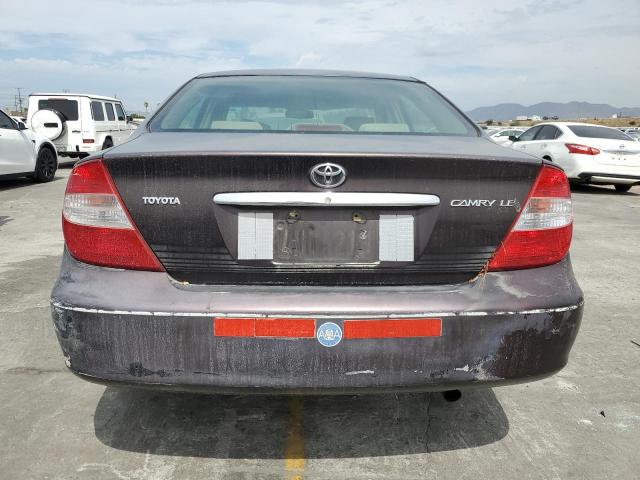 4T1BE30K42U512199 - 2002 TOYOTA CAMRY LE PURPLE photo 6
