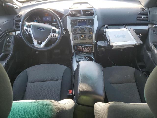 1FM5K8AR2EGB74304 - 2014 FORD EXPLORER POLICE INTERCEPTOR Blanco foto 8