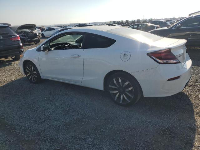 2HGFG3B09FH517291 - 2015 HONDA CIVIC EXL WHITE photo 2