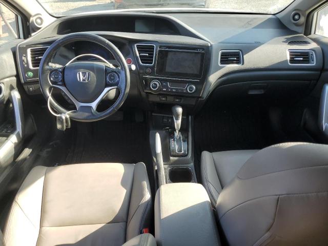 2HGFG3B09FH517291 - 2015 HONDA CIVIC EXL WHITE photo 8