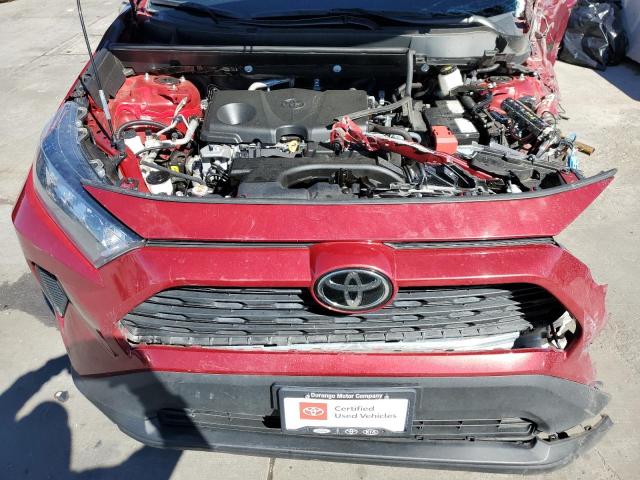 2T3F1RFV7MW201474 - 2021 TOYOTA RAV4 LE BURGUNDY photo 11