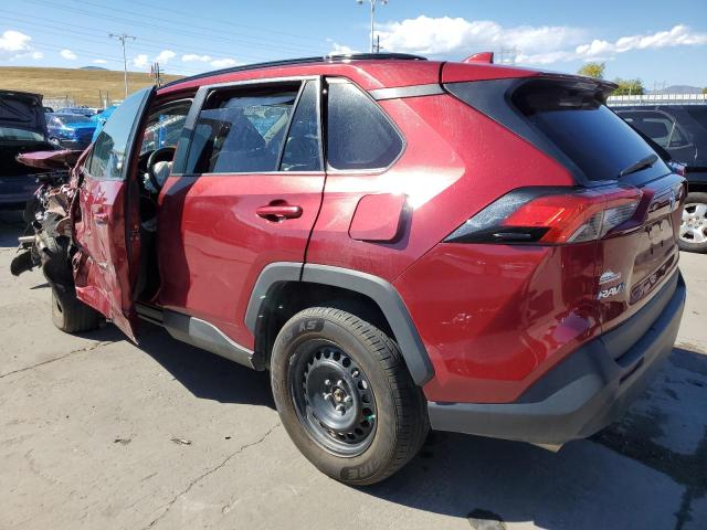 2T3F1RFV7MW201474 - 2021 TOYOTA RAV4 LE BURGUNDY photo 2