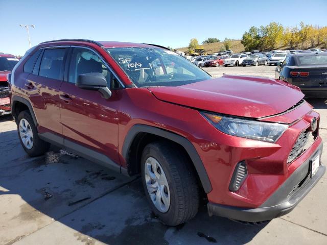 2T3F1RFV7MW201474 - 2021 TOYOTA RAV4 LE BURGUNDY photo 4