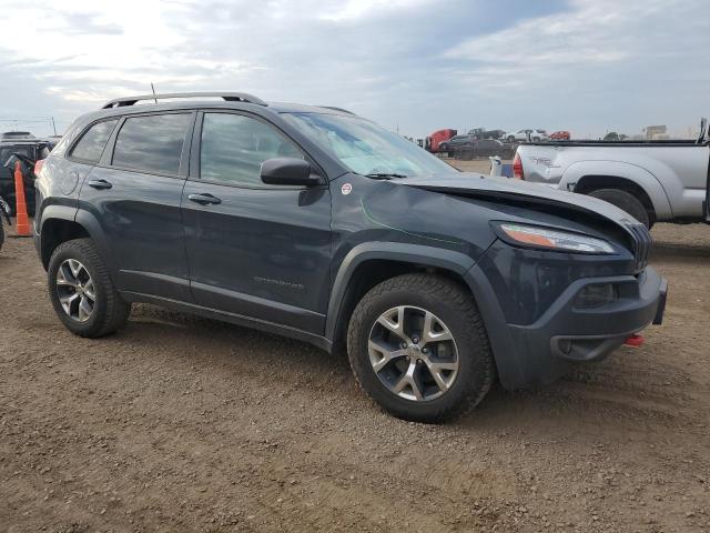 1C4PJMBS7GW228098 - 2016 JEEP CHEROKEE TRAILHAWK GRAY photo 4