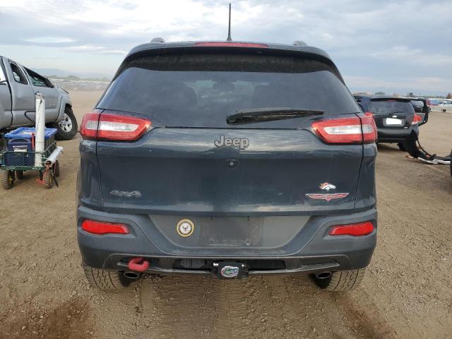 1C4PJMBS7GW228098 - 2016 JEEP CHEROKEE TRAILHAWK GRAY photo 6