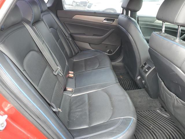 5NPE34AB6JH721254 - 2018 HYUNDAI SONATA SPORT Rot Foto 10