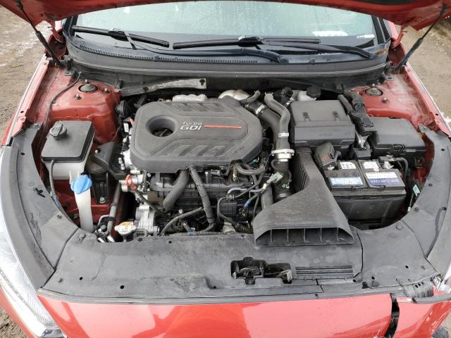 5NPE34AB6JH721254 - 2018 HYUNDAI SONATA SPORT Rot Foto 11