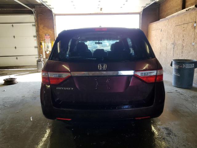 5FNRL5H64CB038812 - 2012 HONDA ODYSSEY EXL 勃艮第红 照片 6