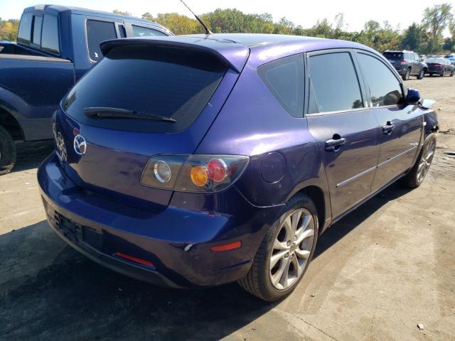 JM1BK144961501543 - 2006 MAZDA 3 HATCHBACK BLUE photo 3