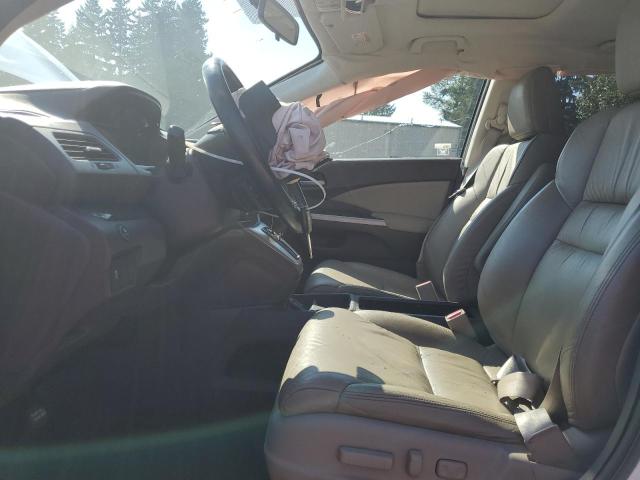 5J6RM4H73CL041174 - 2012 HONDA CR-V EXL WHITE photo 7