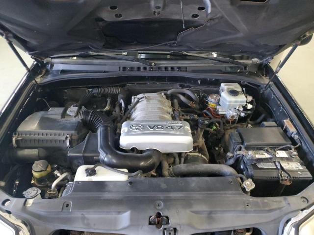 JTEBT14R730008515 - 2003 TOYOTA 4RUNNER SR5 BLACK photo 12