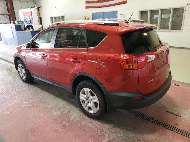 2T3BFREV1DW020520 - 2013 TOYOTA RAV4 LE MAROON photo 2