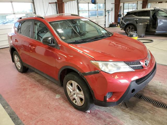 2T3BFREV1DW020520 - 2013 TOYOTA RAV4 LE MAROON photo 4