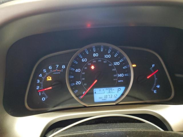 2T3BFREV1DW020520 - 2013 TOYOTA RAV4 LE MAROON photo 9